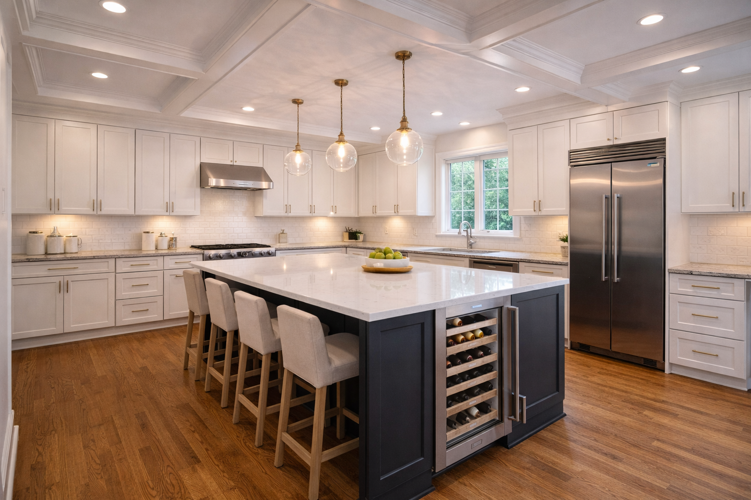 Kitchen — Bethesda White Shaker